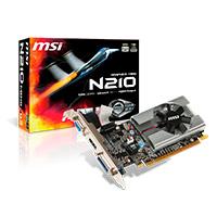 TARJETA DE VIDEO MSI NVIDIA N210/PCIE X16 2.0/1GB DDR3/HDMI/VGA/DVI/1X VENTILADOR/BAJO PERFIL/GAMA BASICA TARJETA DE VIDEO MSI NVIDIA N210/PCIE X16 2.0/1GB DDR3/HDMI/VGA/DVI/1X VENTILADOR/BAJO PERFIL/GAMA BASICA
